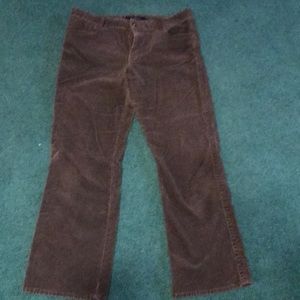 Cordoroy brown pants
